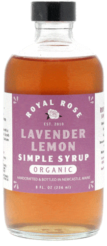 Lavender Lemon Organic Simple Syrup
