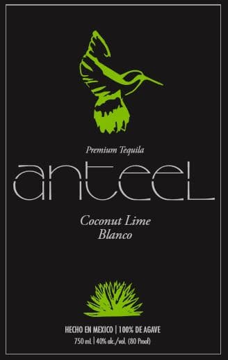Anteel Coconut Lime Blanco Tequila