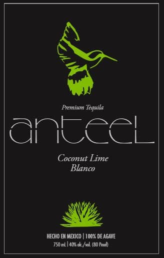 Anteel Coconut Lime Blanco Tequila
