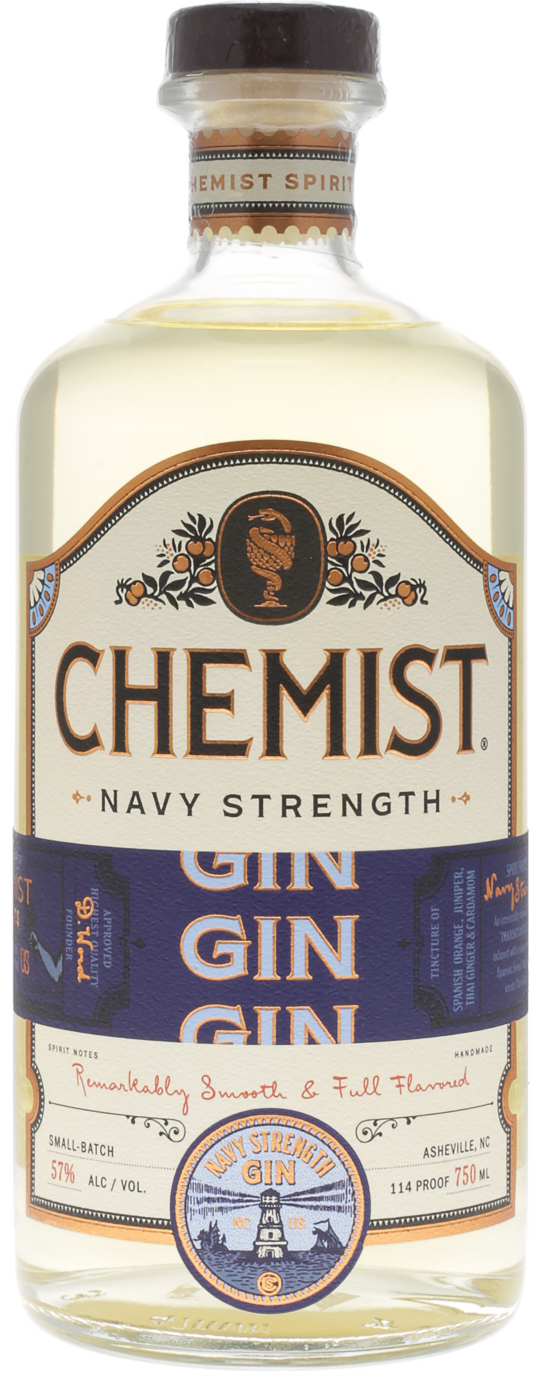 Chemist Spirits Navy Strength Gin