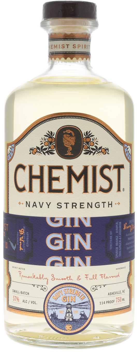 Chemist Spirits Navy Strength Gin