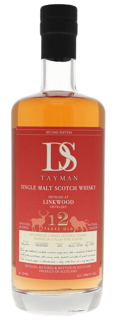 DS Tayman Linkwood 12 Year Single Malt Scotch Whisky