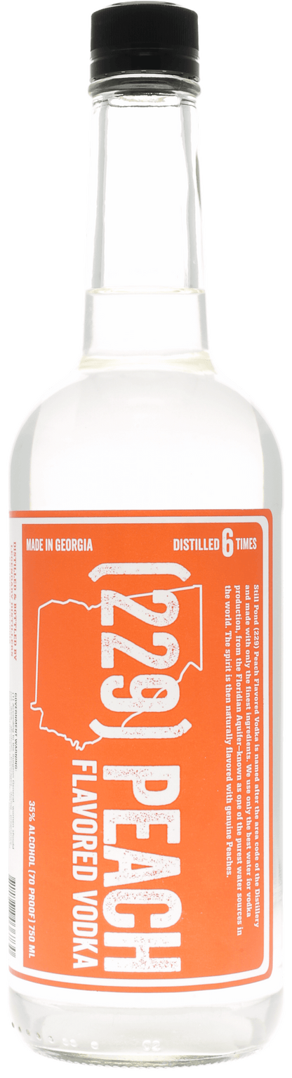 229 Peach Flavored Vodka