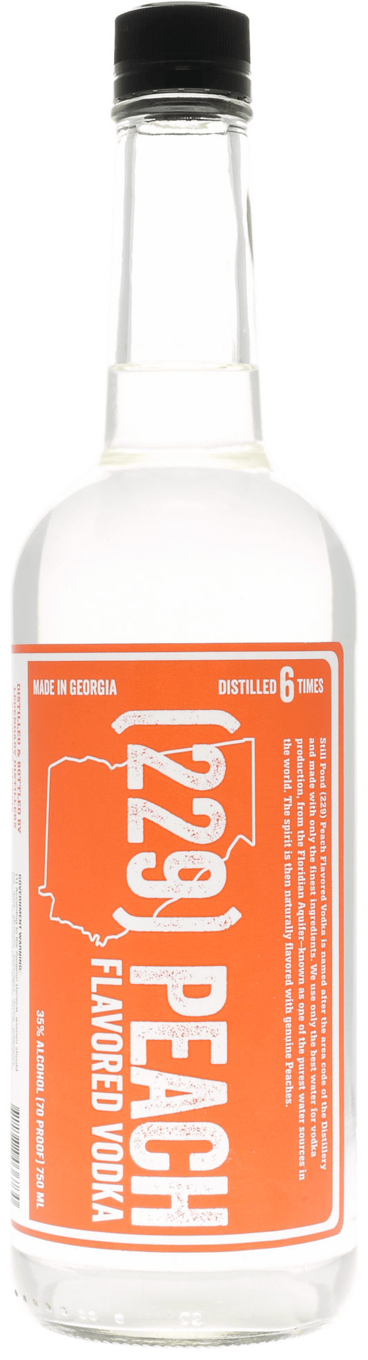 229 Peach Flavored Vodka