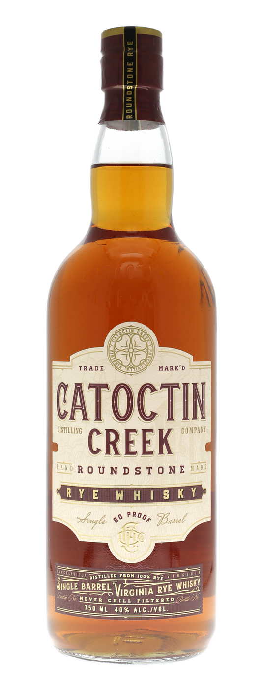Catoctin Creek Roundstone Rye 80 Proof