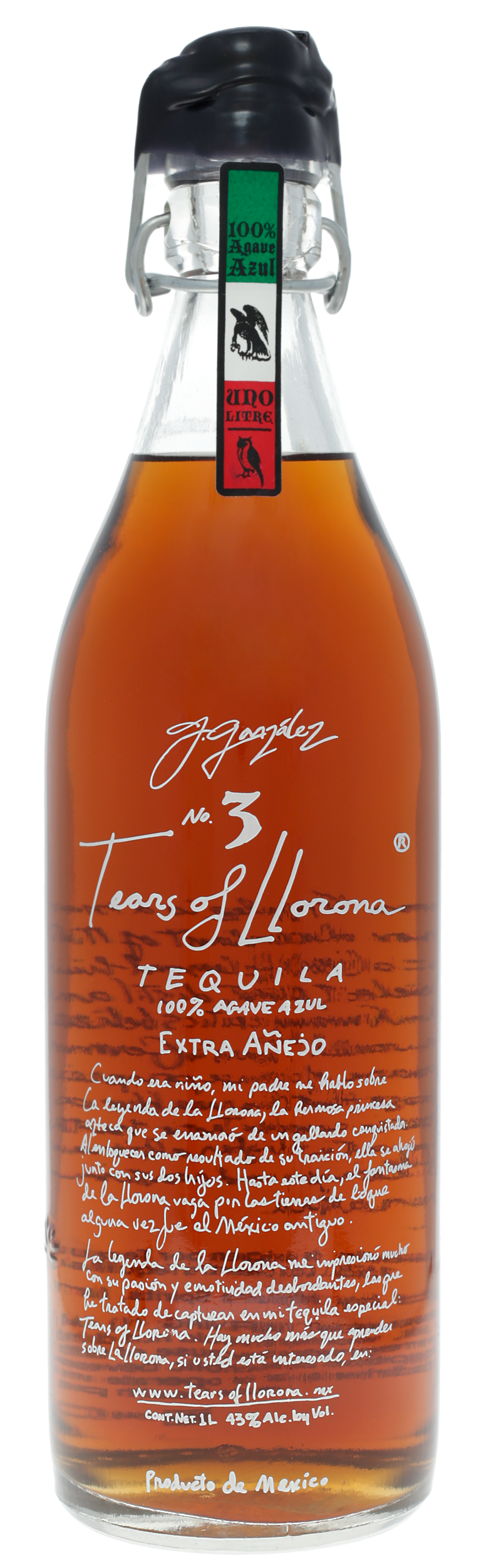 Tears of Llorona Extra Añejo Tequila