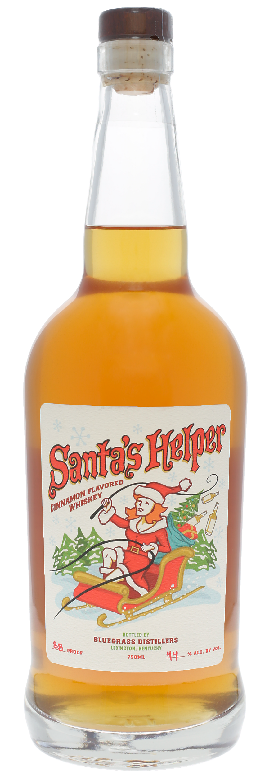 Bluegrass Santa’s Helper Cinnamon Whiskey