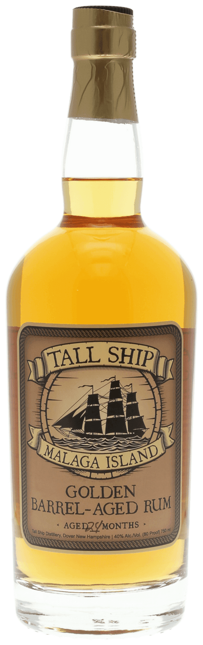 Tall Ship Malaga Island Golden Barrel-Aged Rum