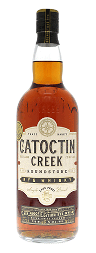 Catoctin Creek Roundstone Rye Cask Proof Whiskey