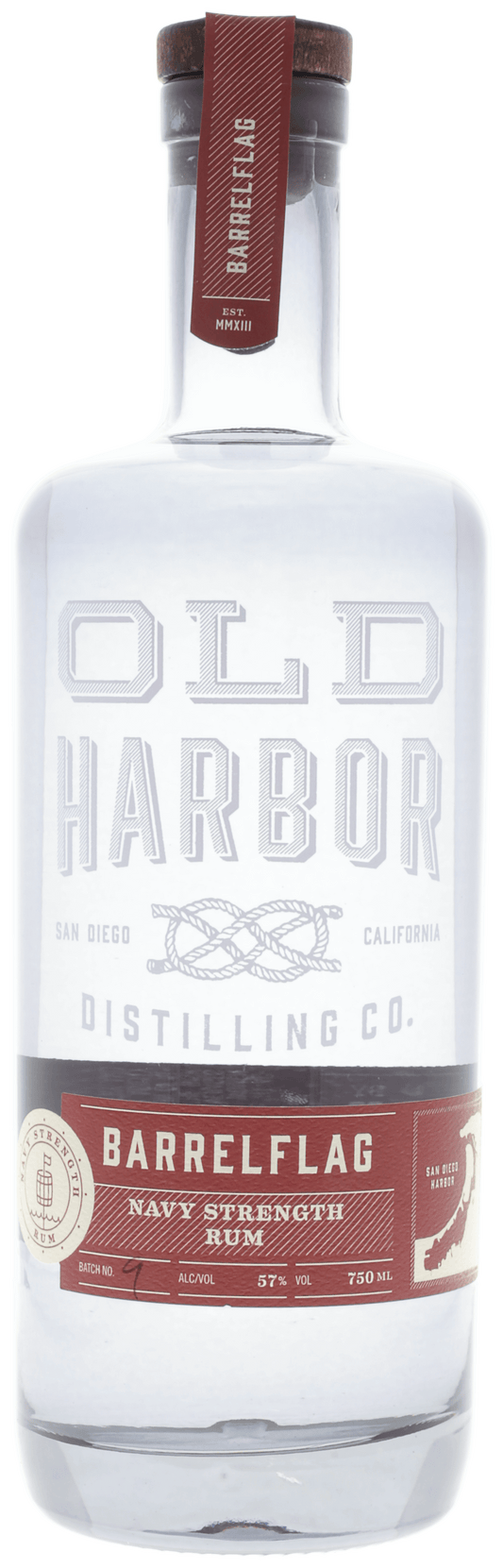 Old Harbor Barrelflag Navy Strength Rum