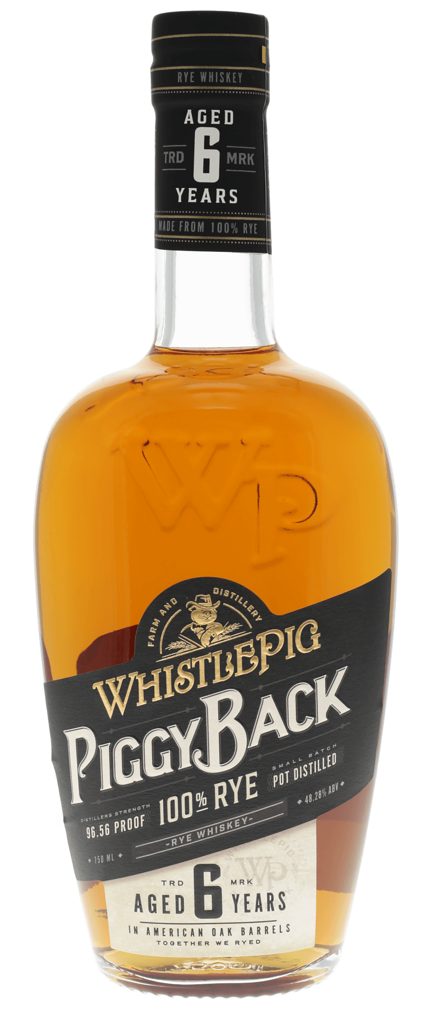 WhistlePig PiggyBack 6 Year Rye Whiskey