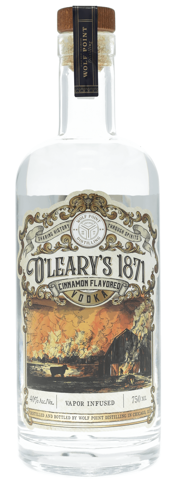 O’leary’s 1871 Cinnamon Infused Vodka