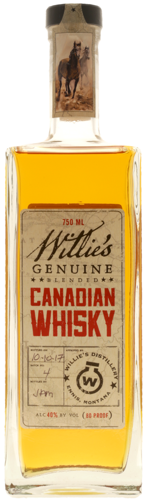 Willie's Genuine Canadian Whisky