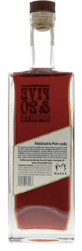 Rye Whiskey Finished in Port Casks