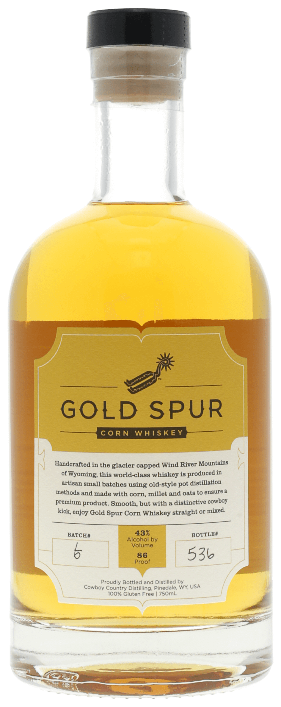 Gold Spur Corn Whiskey