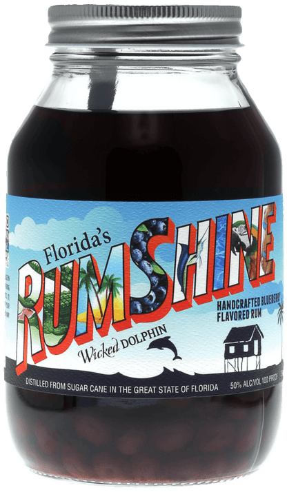 Wicked Dolphin Blueberry RumShine