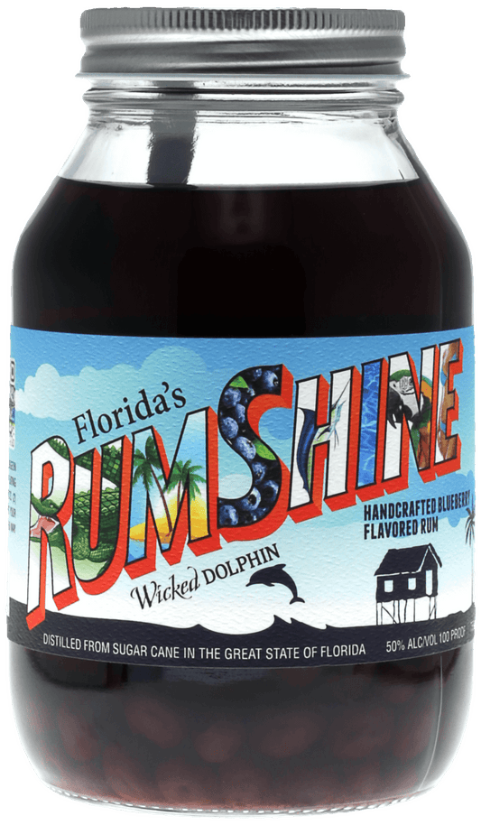 Wicked Dolphin Blueberry RumShine