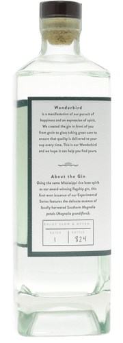 Wonderbird Gin No. 97 Magnolia Experimental