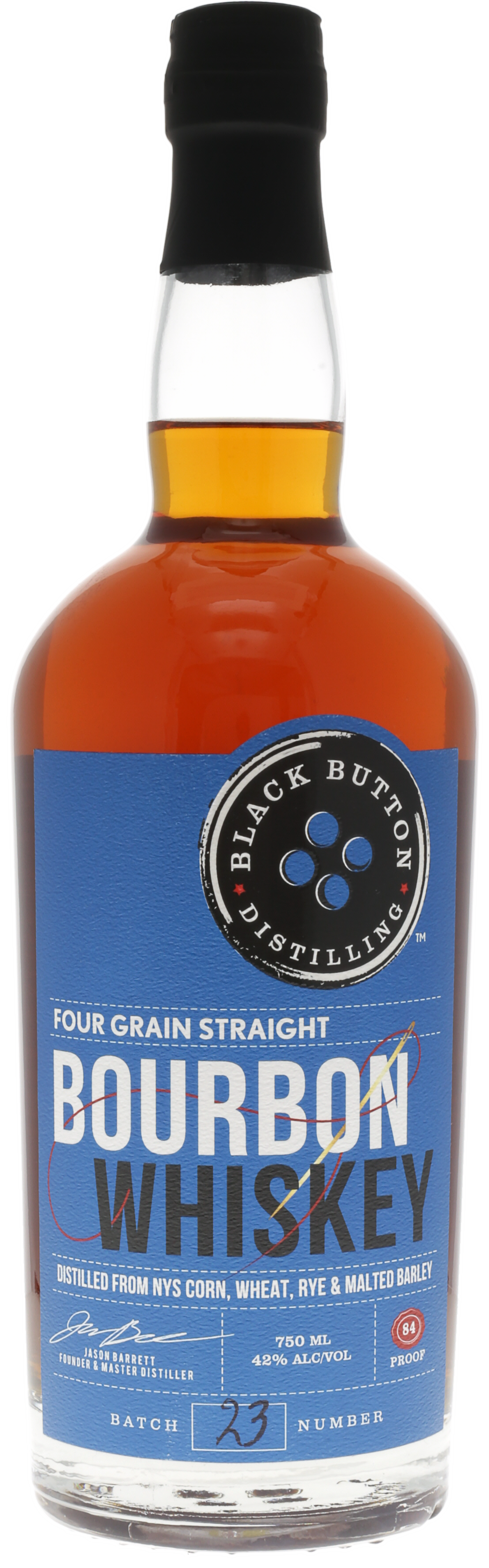 Black Button Four Grain Straight Bourbon