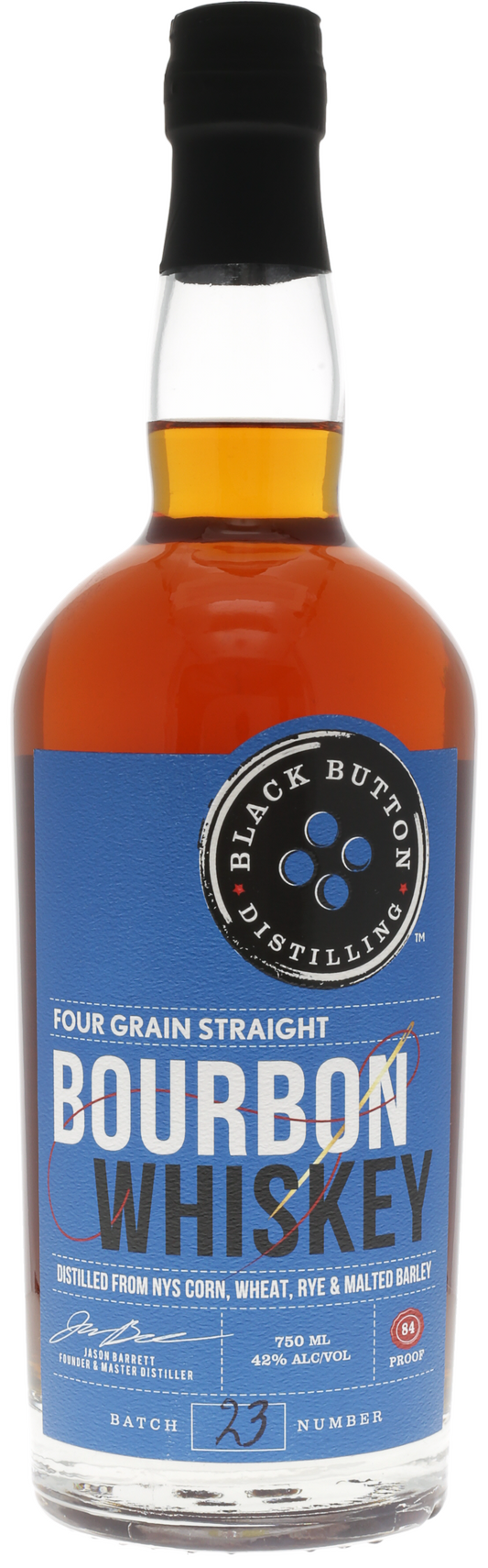 Black Button Four Grain Straight Bourbon