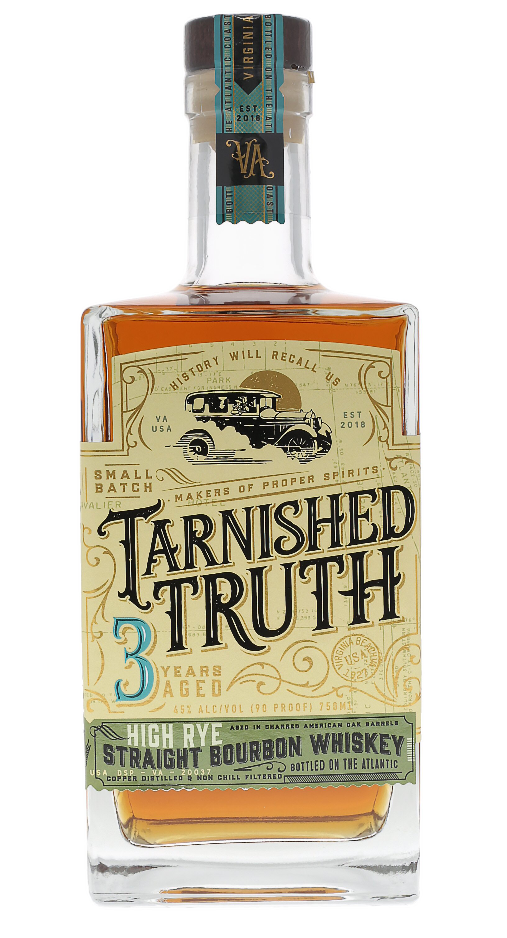 Tarnished Truth High Rye Bourbon
