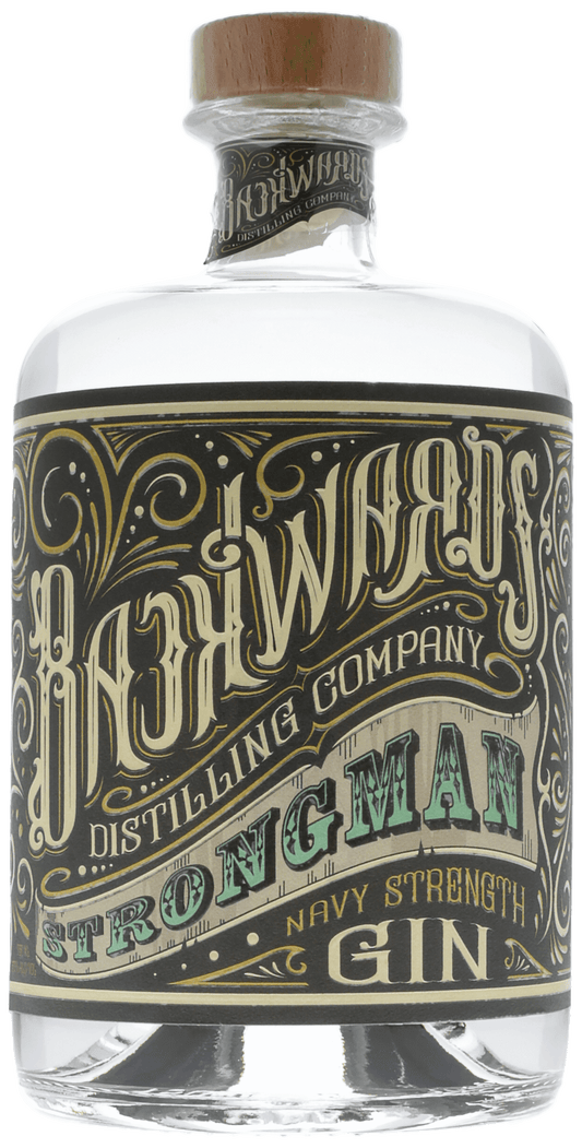 Backwards Strongman Navy Strength Gin