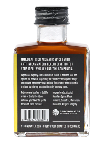 Strongwater Golden Aromatic Bitters