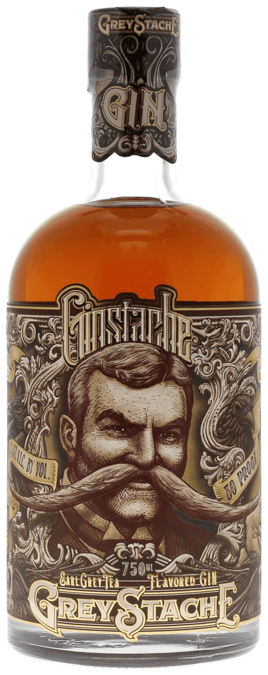 Ginstache Greystache Earl Grey Tea Flavored Gin