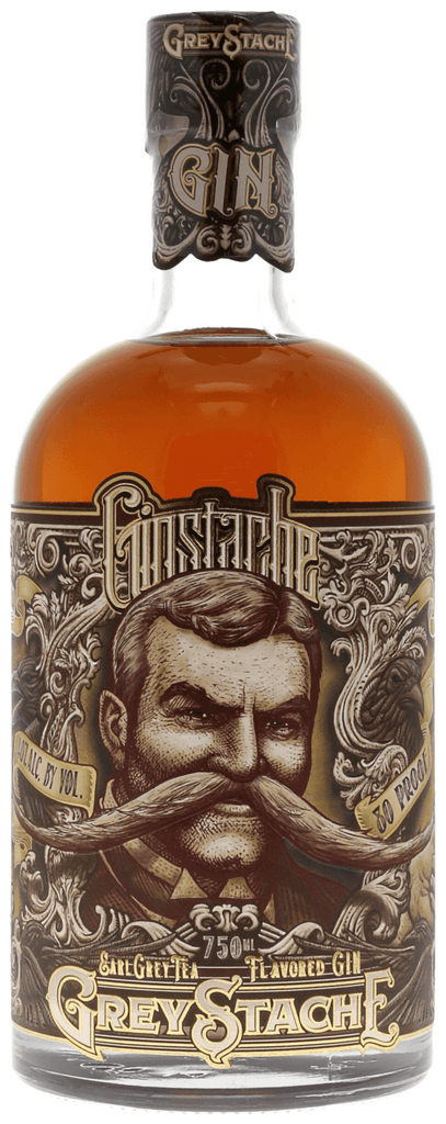 Ginstache Greystache Earl Grey Tea Flavored Gin