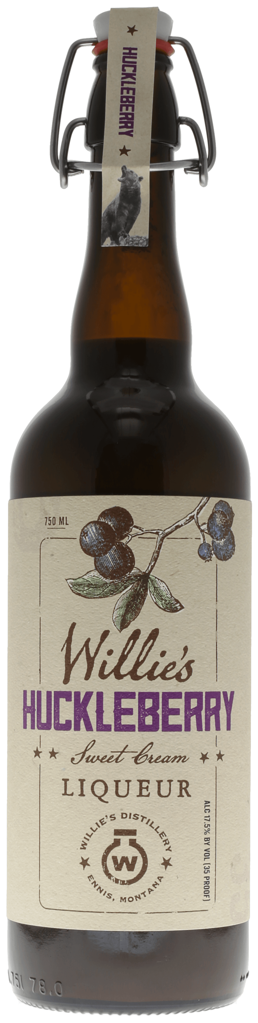 Huckleberry Sweet Cream Liqueur