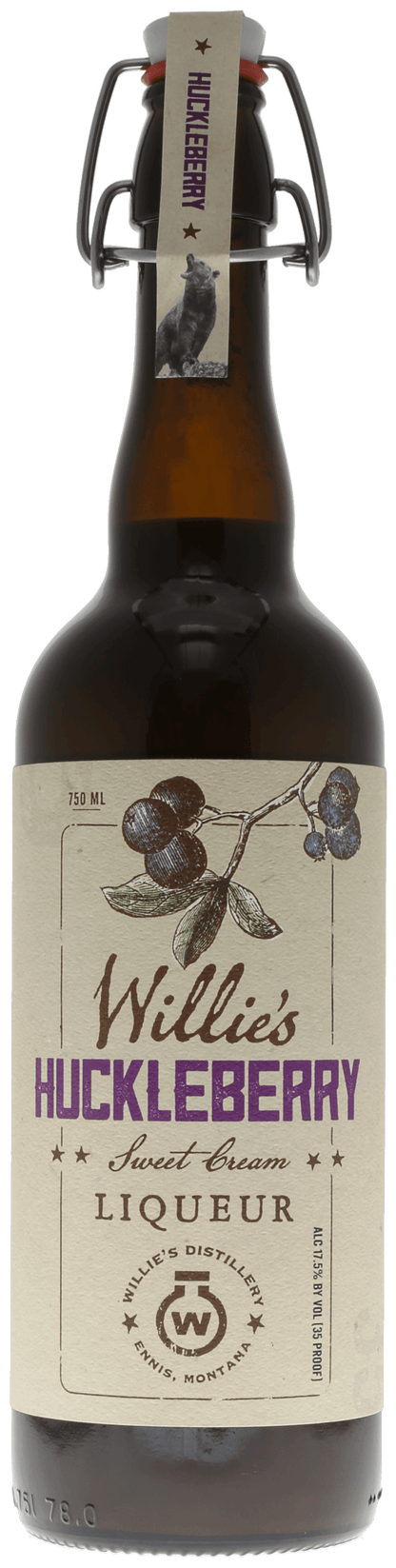 Huckleberry Sweet Cream Liqueur