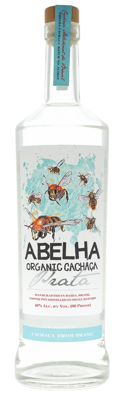 Abelha Organic Cachaça Prata