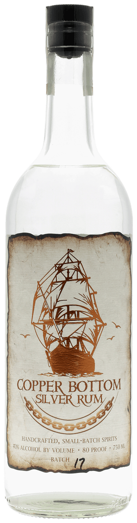 Copper Bottom Craft Distillery Silver Rum