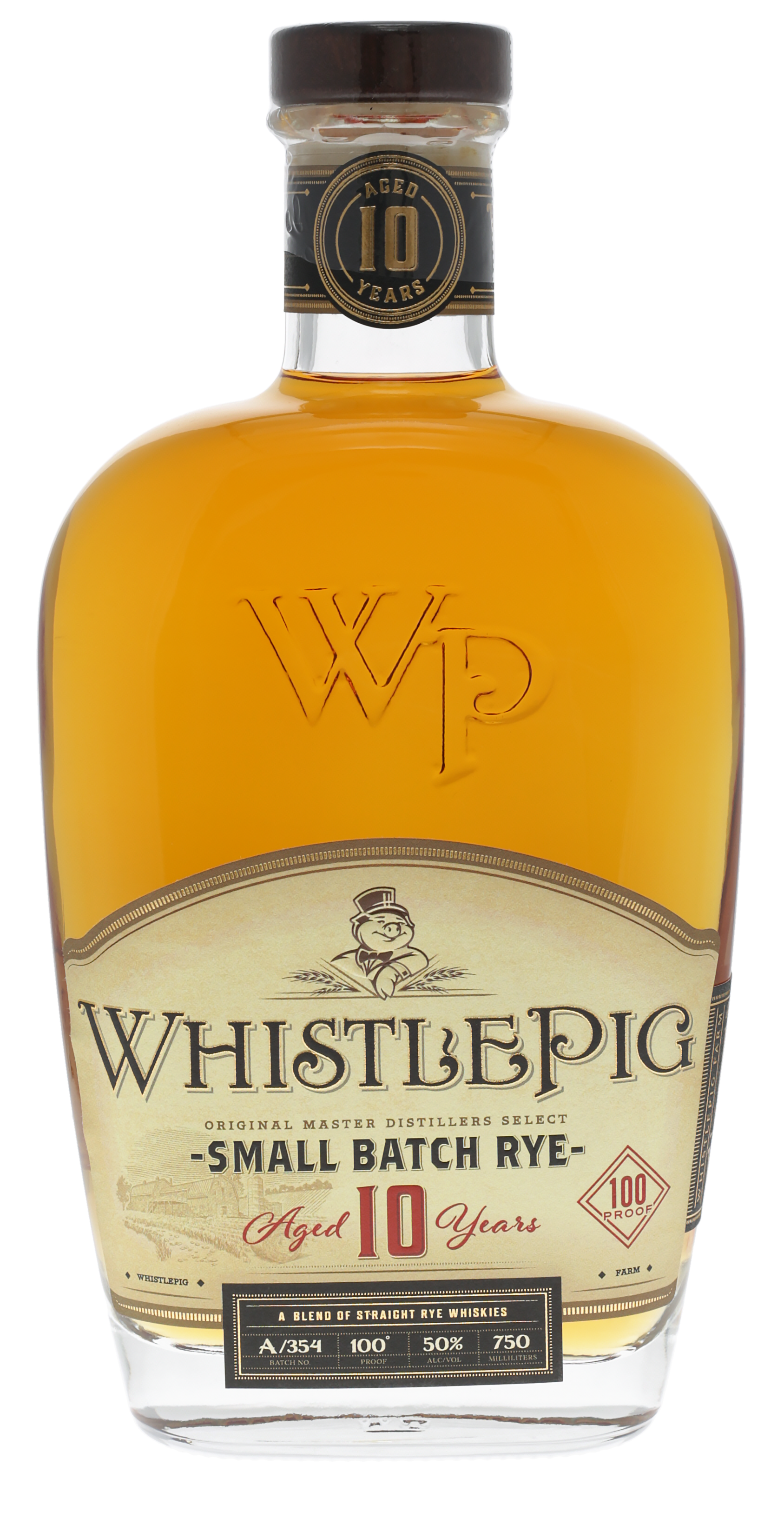 WhistlePig 10 Year Small Batch Rye Whiskey