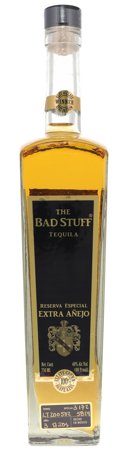 The Bad Stuff Extra Añejo Tequila