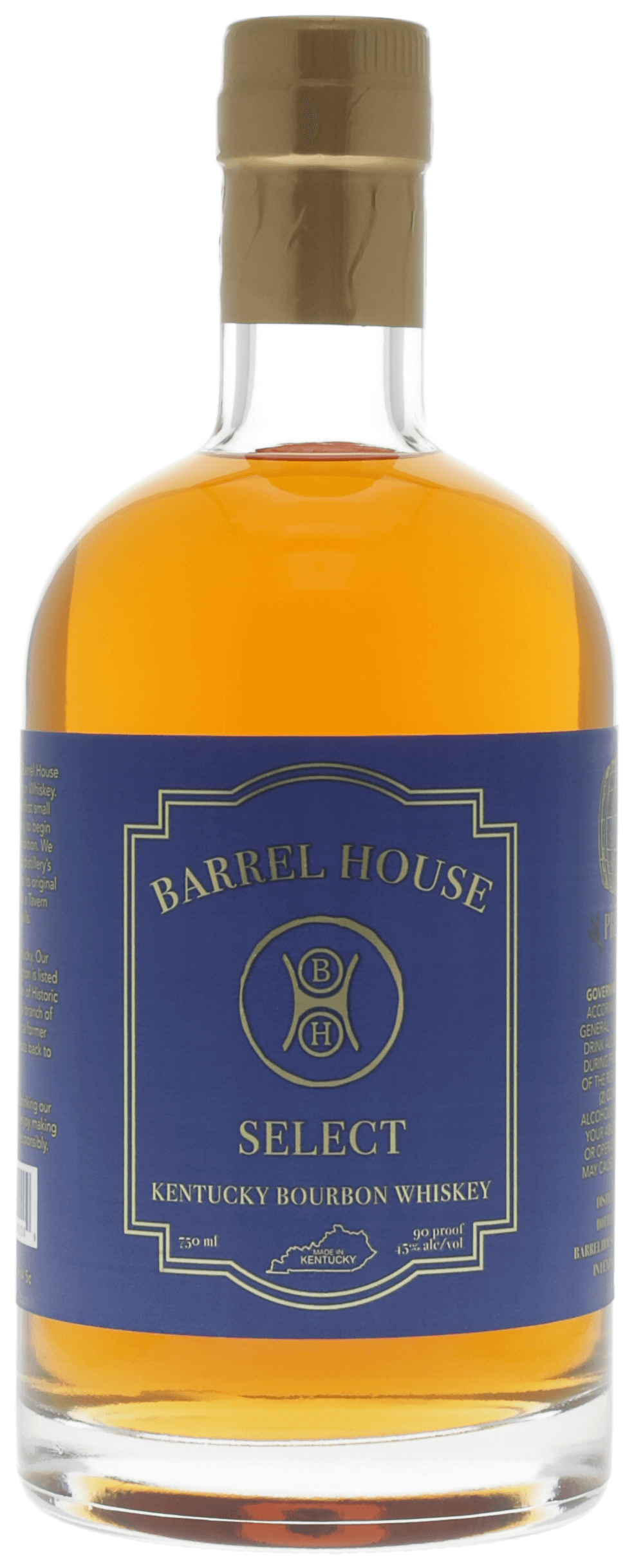 Barrel House Select Kentucky Bourbon Whiskey