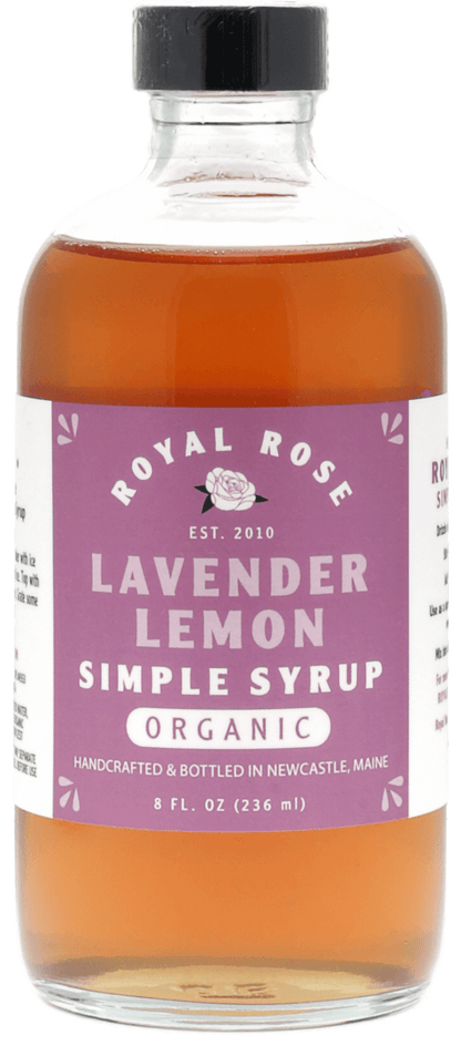 Lavender Lemon Organic Simple Syrup