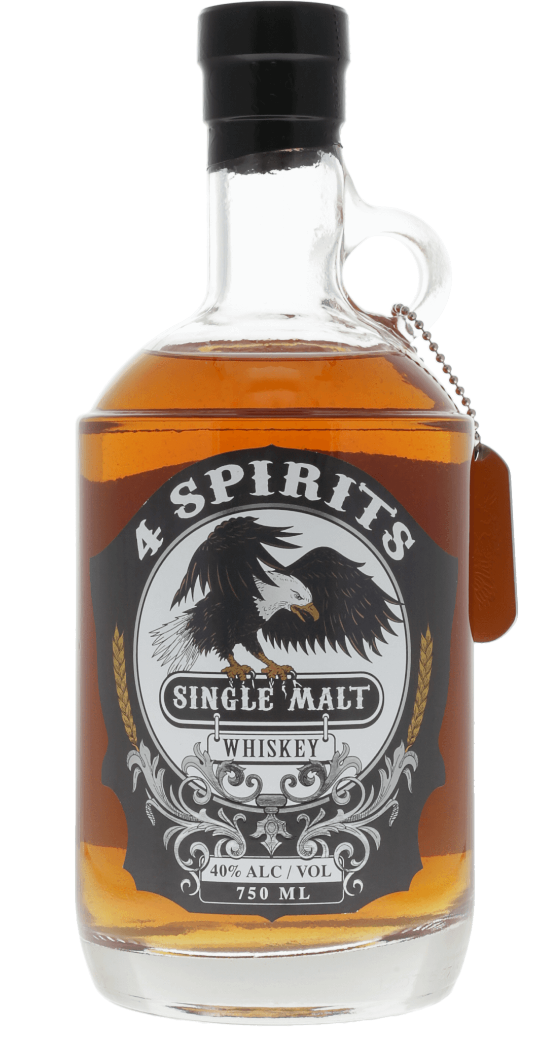 4 Spirits Single Malt Whiskey