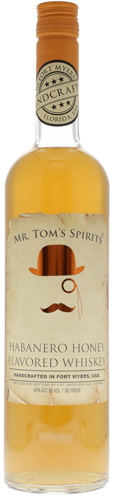 Mr. Tom's Habanero Honey Whiskey