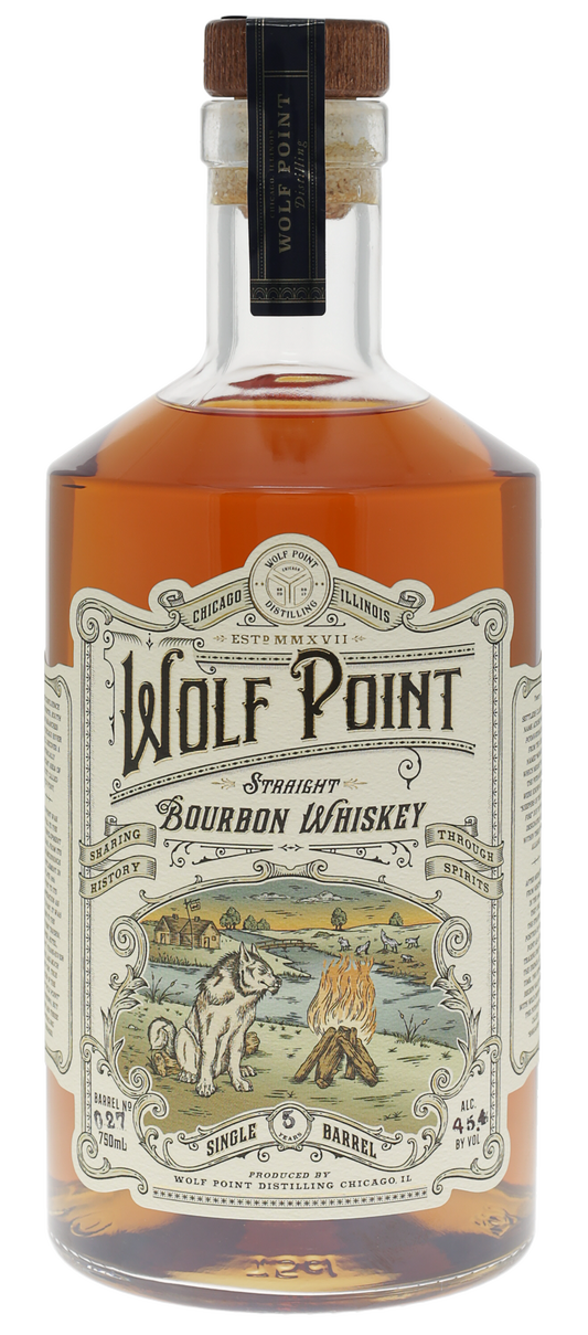 Wolf Point Single Barrel Straight Bourbon Whiskey