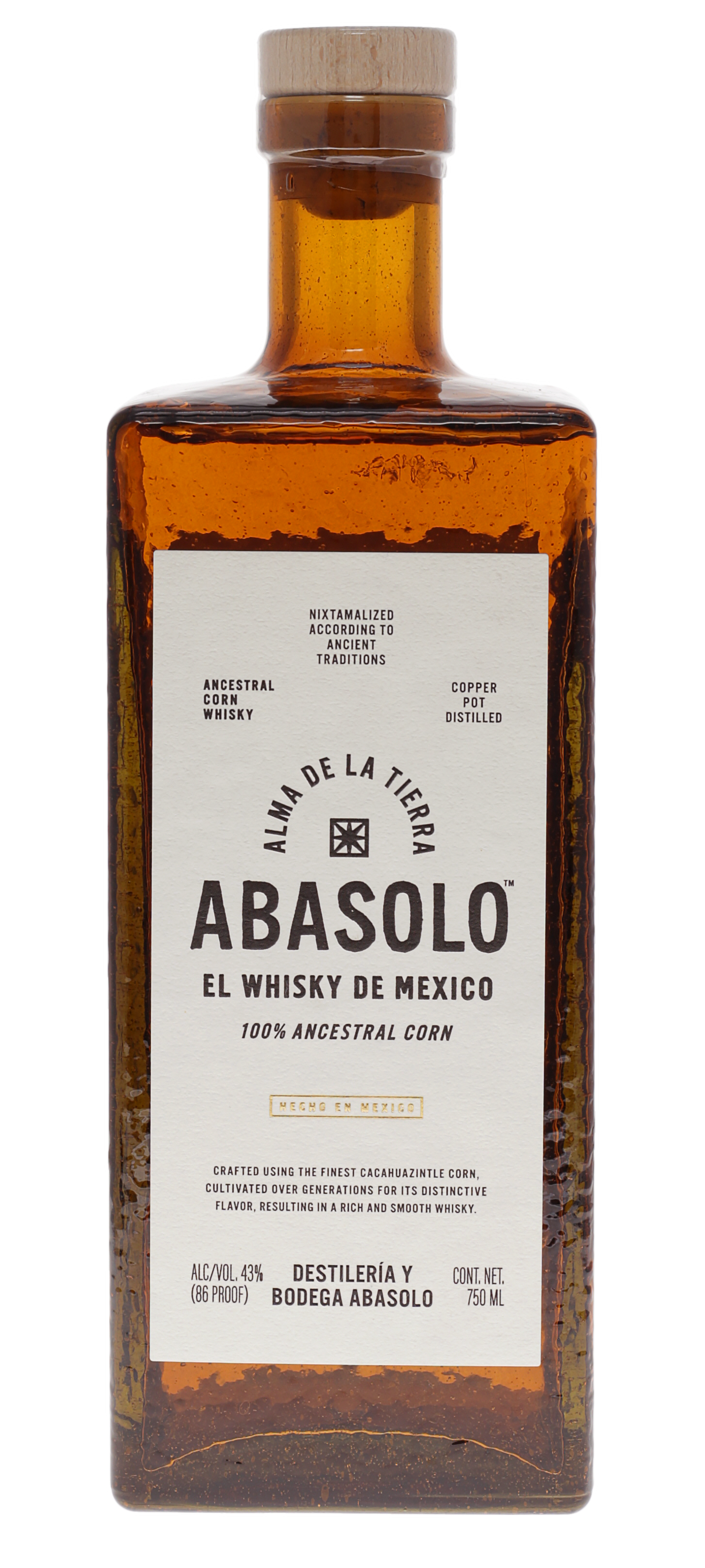 Abasolo 100% Mexican Ancestral Corn Whiskey 