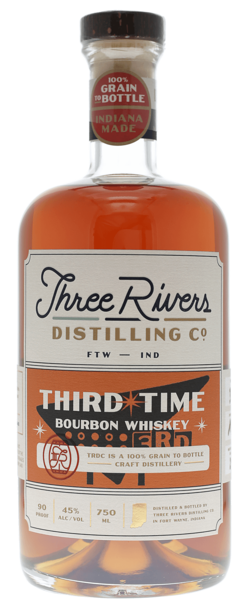 Three Rivers Third Time Bourbon