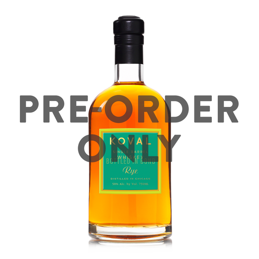 KOVAL Single Barrel Bottled in Bond Rye Whiskey