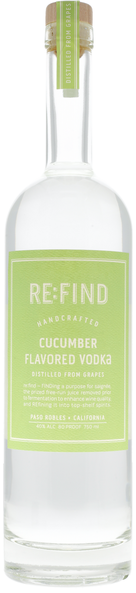 Re:Find Cucumber Flavored Vodka