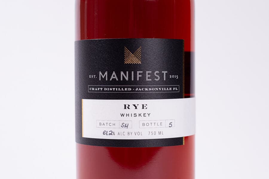 Spirit Hub Select Manifest Single Barrel Rye Whiskey