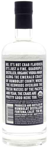 Humboldt Organic Vodka
