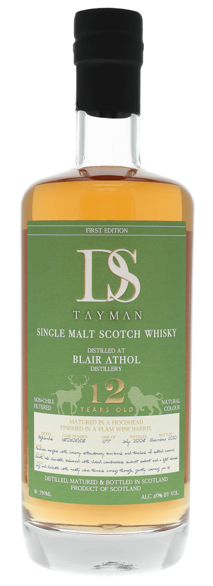 DS Tayman Blair Athol 12 Year Single Malt Scotch Whisky