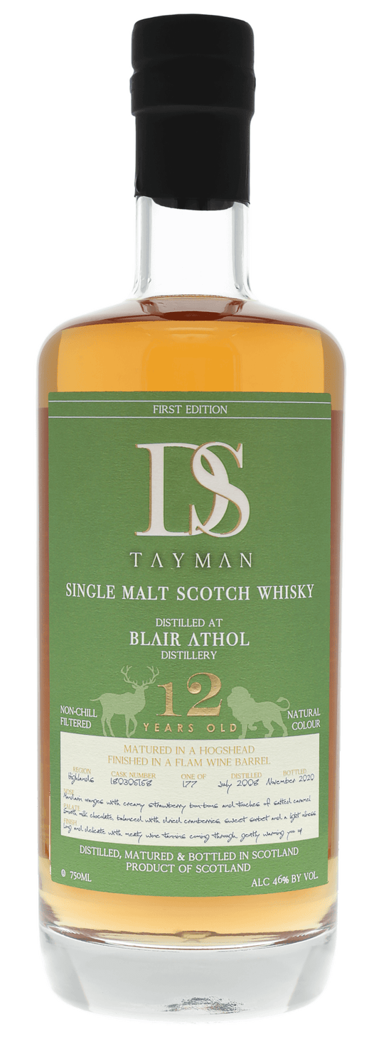 DS Tayman Blair Athol 12 Year Single Malt Scotch Whisky