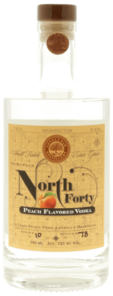 North Forty Peach Vodka