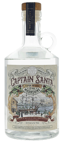 Captain Santa Vapor Infused Moonshine